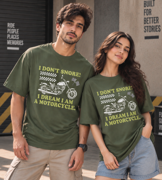 I Don't Snore (Olive Green)