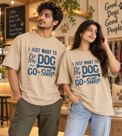 I Just Want To Pet My Dog (Beige)