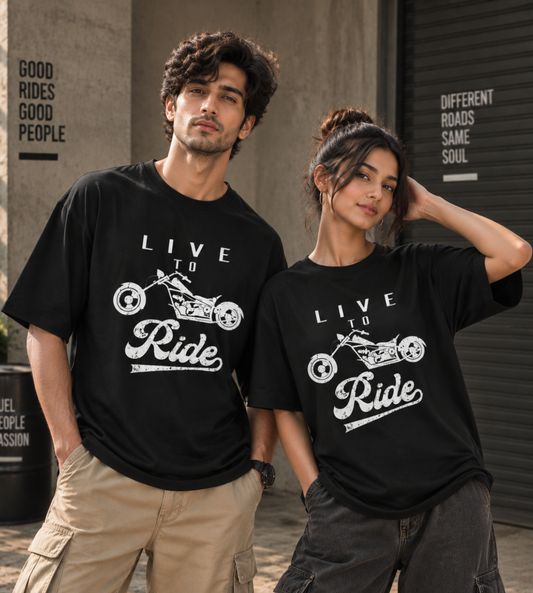 Live To Ride (Black)