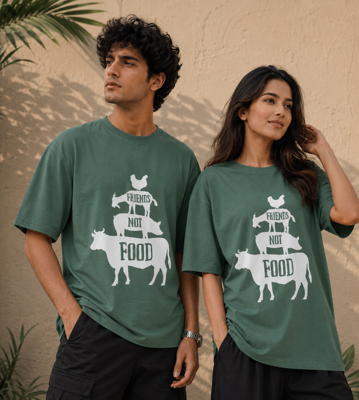 Friends Not Food (Forest Green)