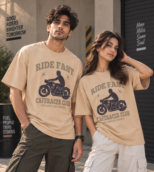 Ride Fast (Beige)