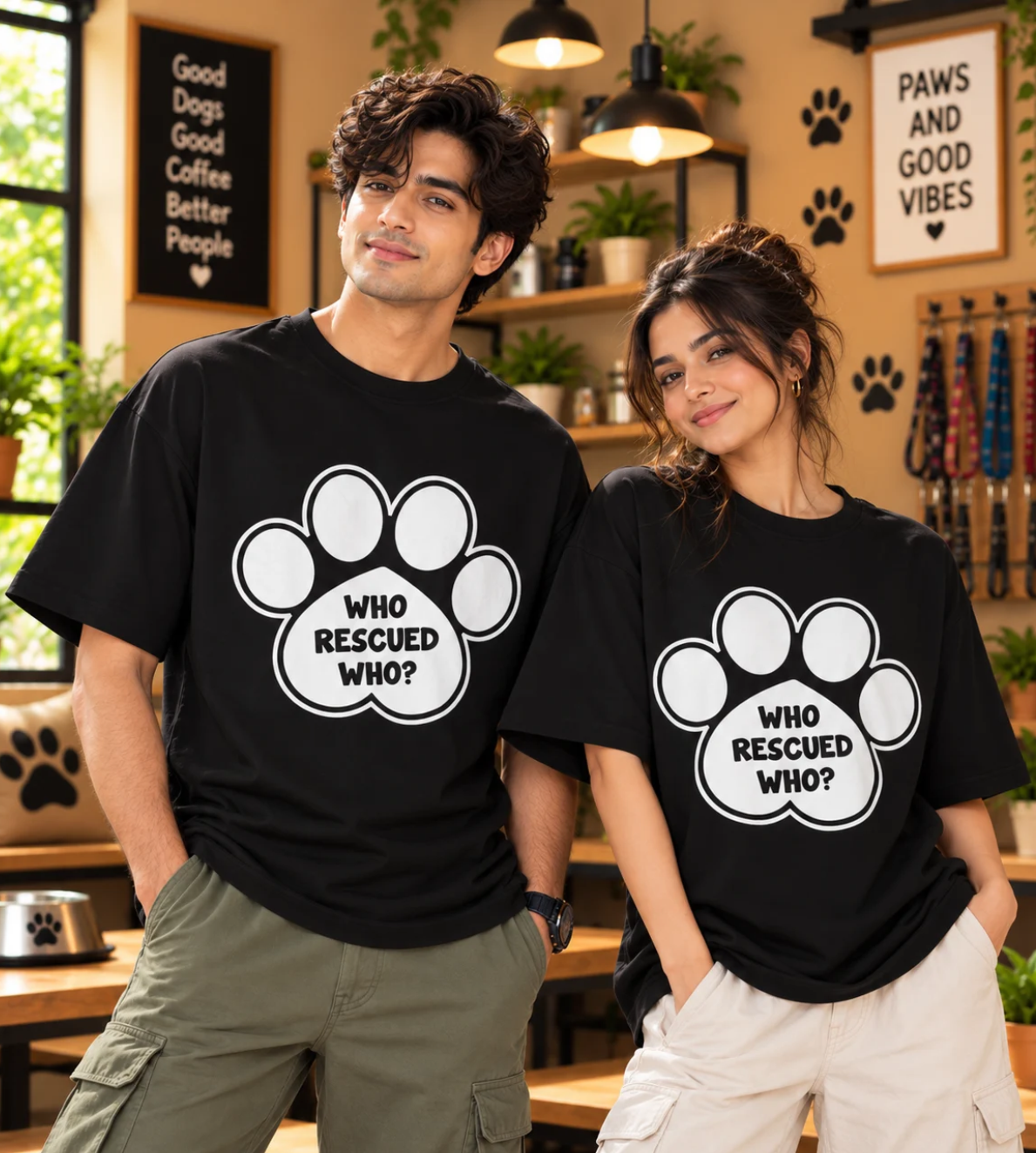 Who Rescued Who (Black)