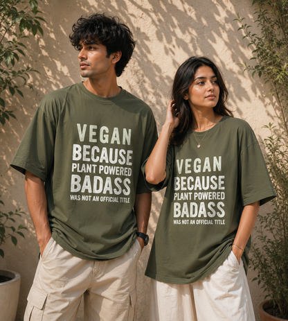 Plant Powered (Olive Green)