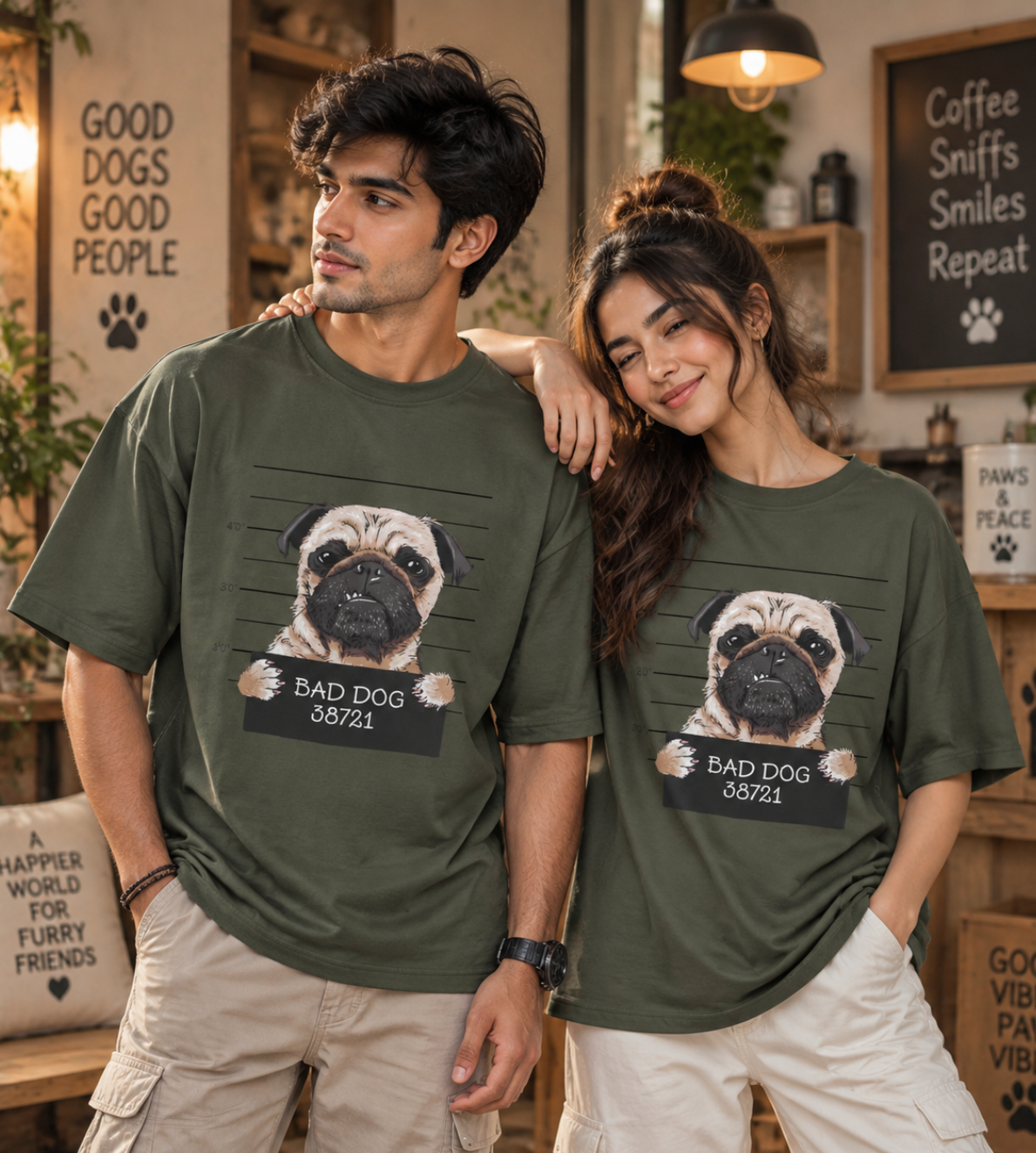Bad Dog (Olive Green)