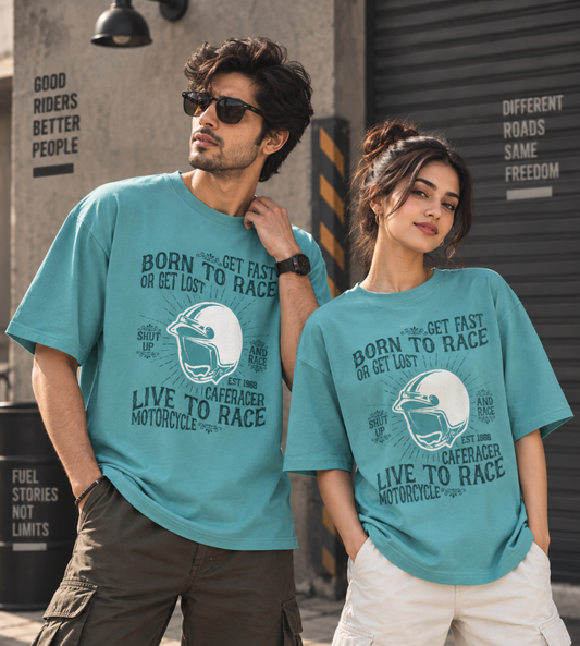 Born To Race (Dusty Turquoise)