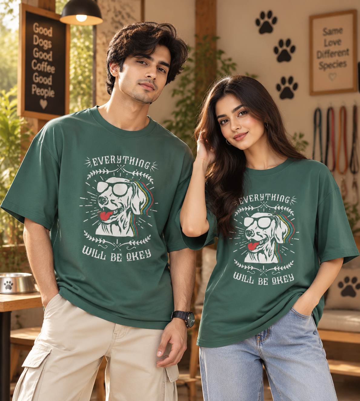 Everything Will Be Okay (Forest Green)