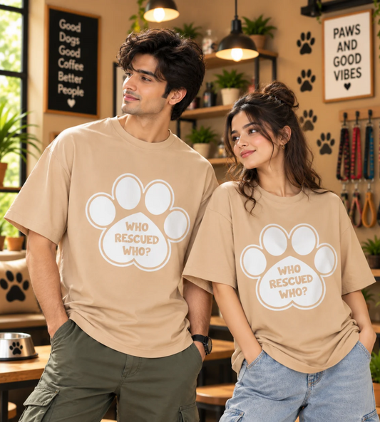 Who Rescued Who (Beige)