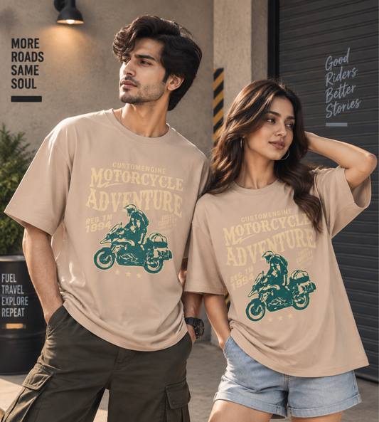 Motorcycle Adventure (Beige)