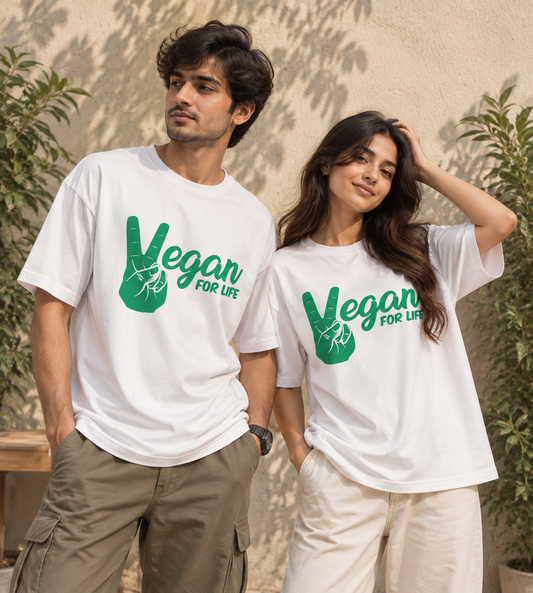 Vegan For Life (White)