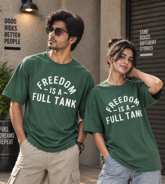 Freedom Is A Full Tank (Forest Green)