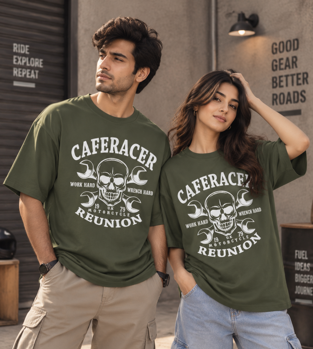 Cafe Racer (Olive Green)
