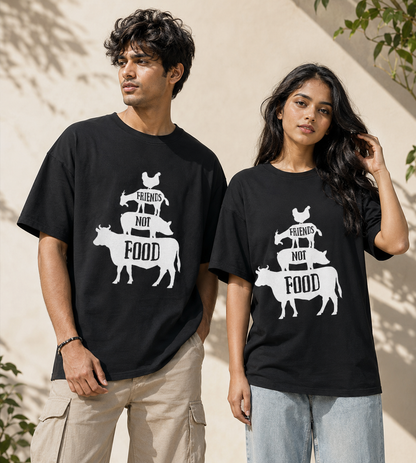 Friends Not Food (Black)
