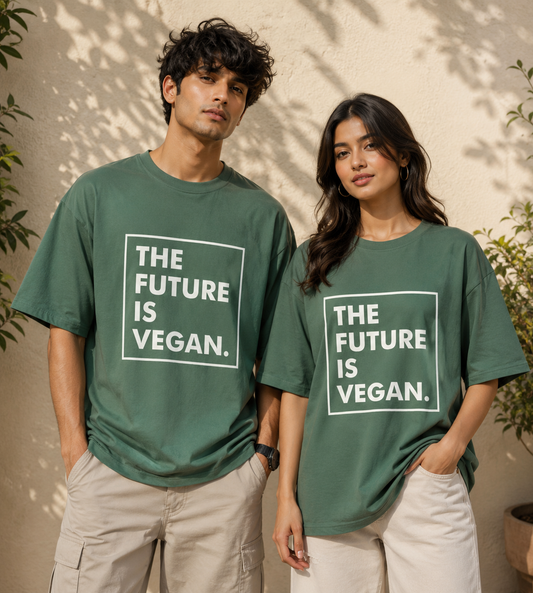 The Future Is Vegan (Forest Green)