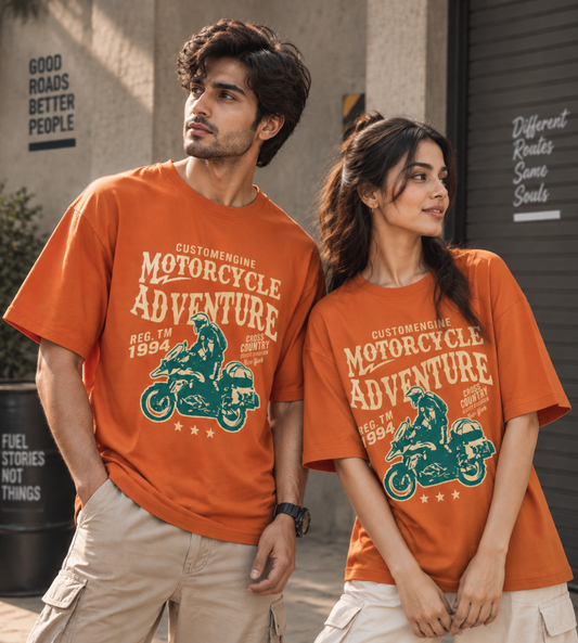 Motorcycle Adventure (Orange)