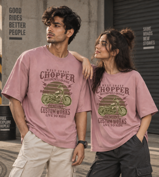 West Coast Chopper (Pastel Pink)