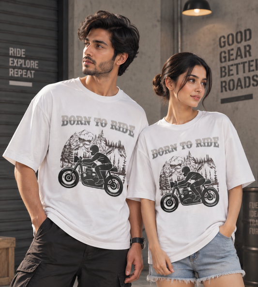 Born To Ride (White)