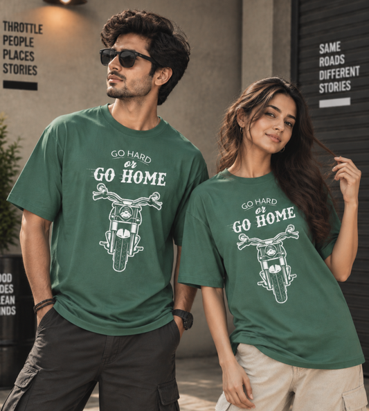 Go Hard Or Go Home (Forest Green)