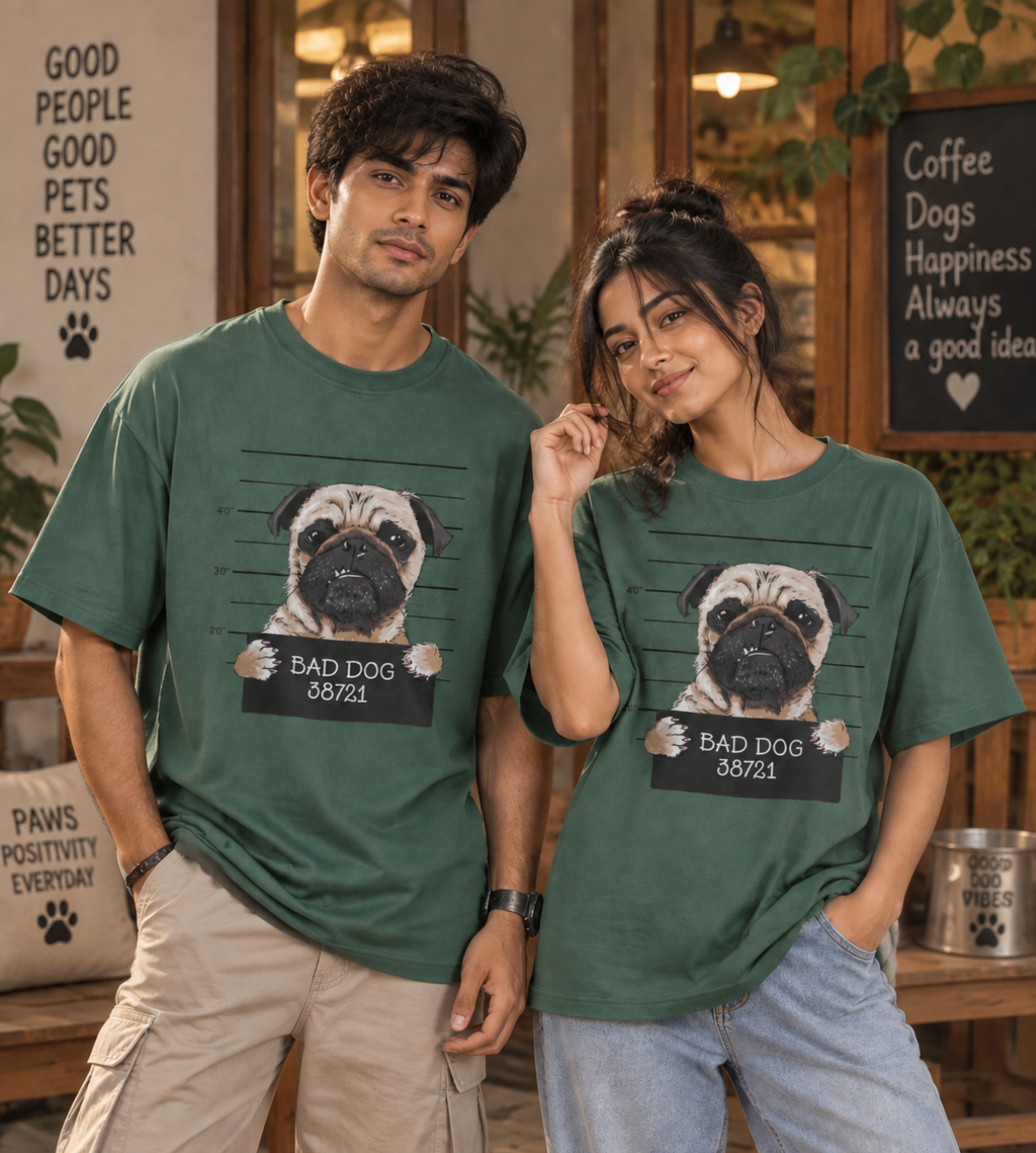 Bad Dog (Forest Green)