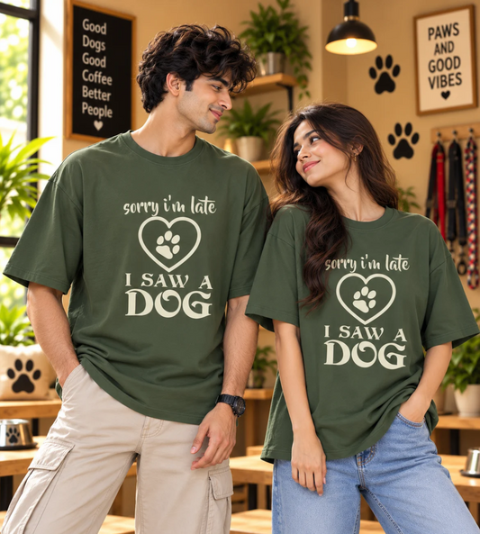 Sorry I Am Late (Olive Green)