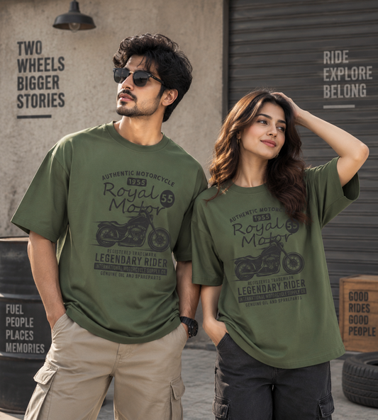 Authentic Motorcycle (Olive Green)