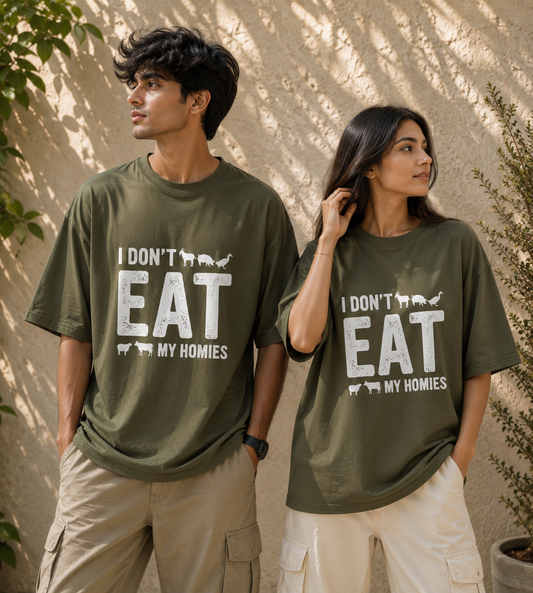 I Don't Eat My Homies (Olive Green)