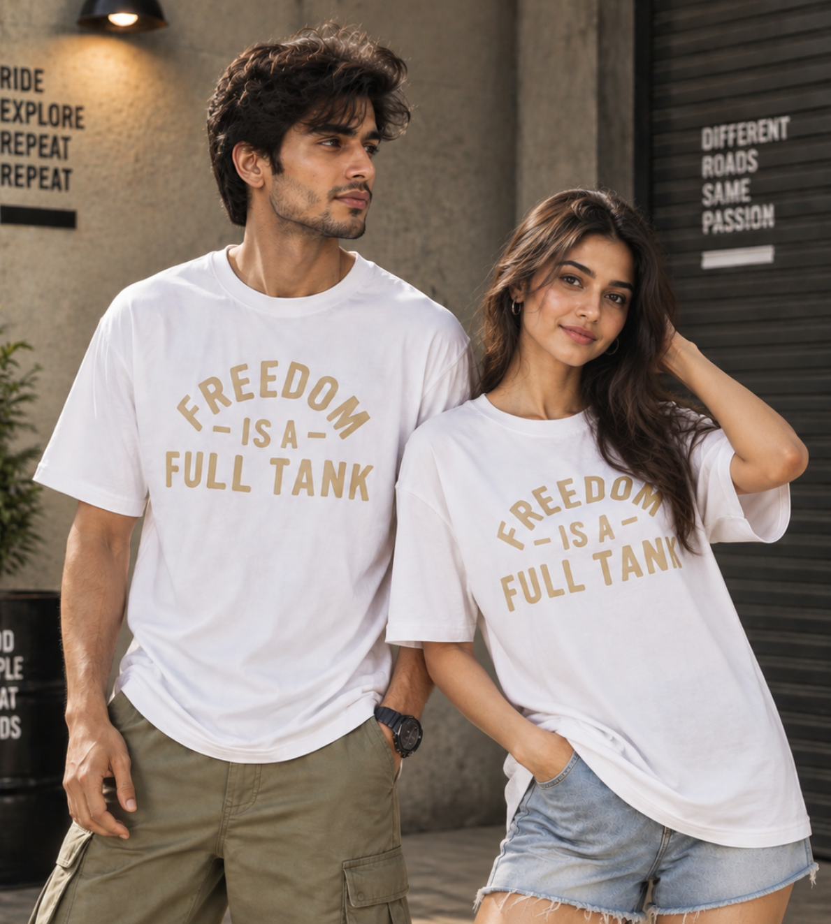 Freedom Is A Full Tank (White)