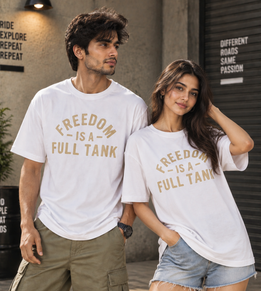 Freedom Is A Full Tank (White)
