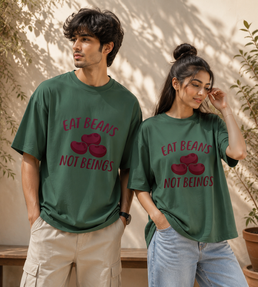 Eat Beans Not Beings (Forest Green)