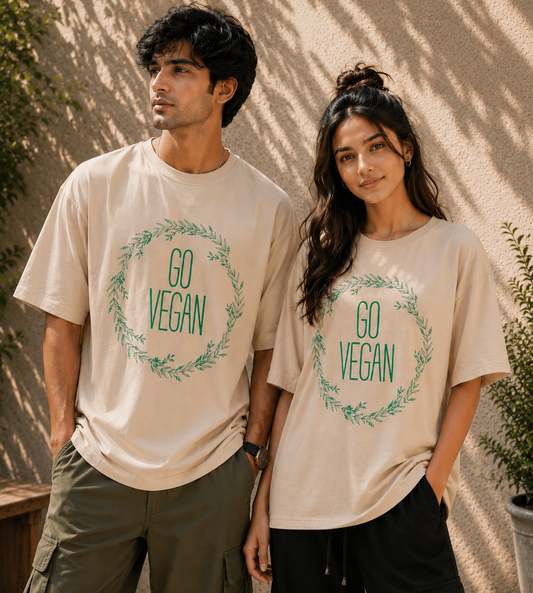 Go Vegan 02 (Beige)