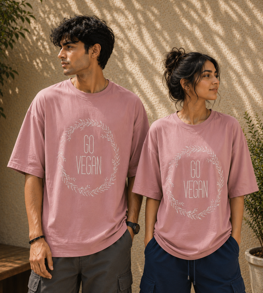 Go Vegan 02 (Pastel Pink)