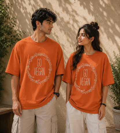 Go Vegan 02 (Orange)