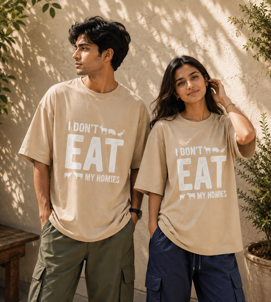 I Don't Eat My Homies (Beige)