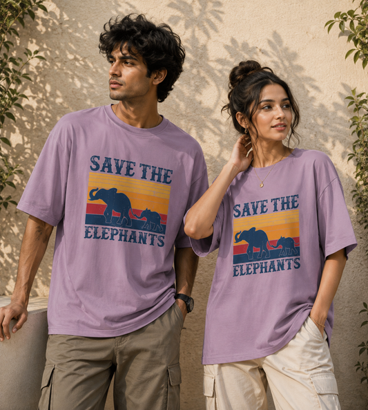 Save The Elephants (Lavender)