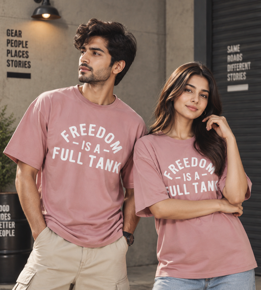 Freedom Is A Full Tank (Pastel Pink)