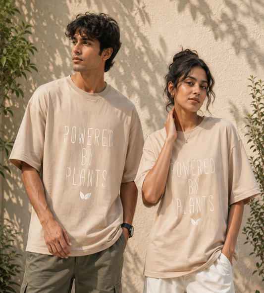 Powered By Plants (Beige)