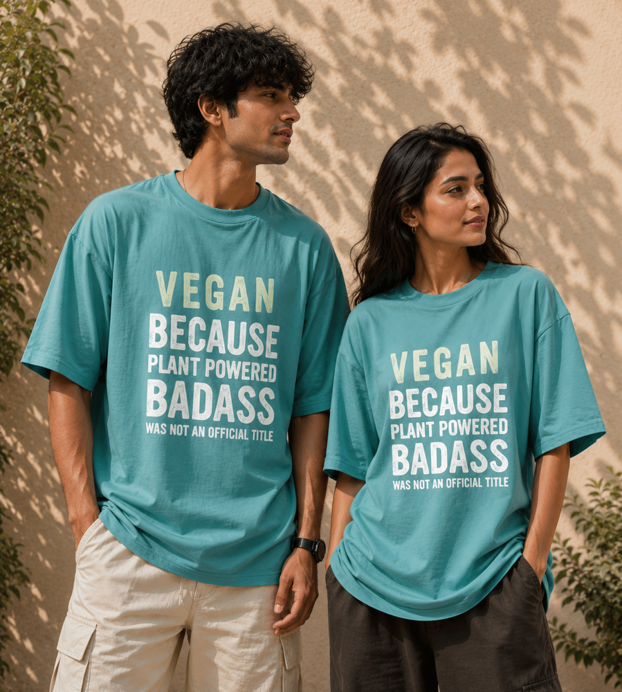 Plant Powered (Dusty Turquoise)