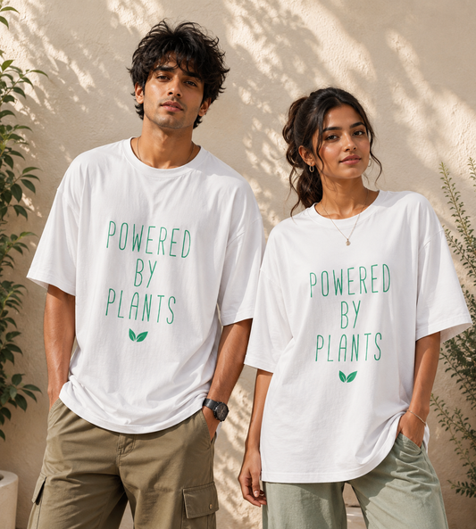 Powered By Plants (White)