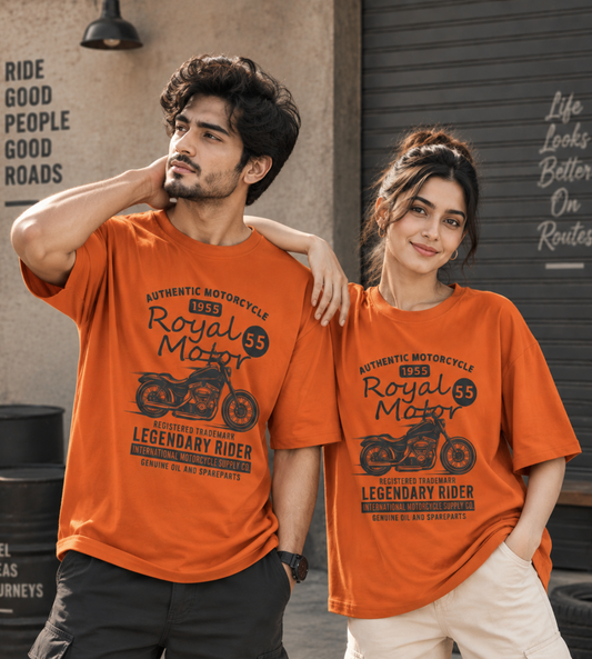Authentic Motorcycle (Orange)