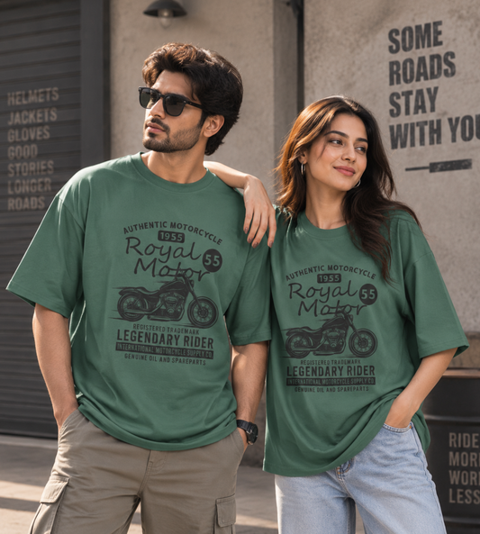 Authentic Motorcycle (Forest Green)