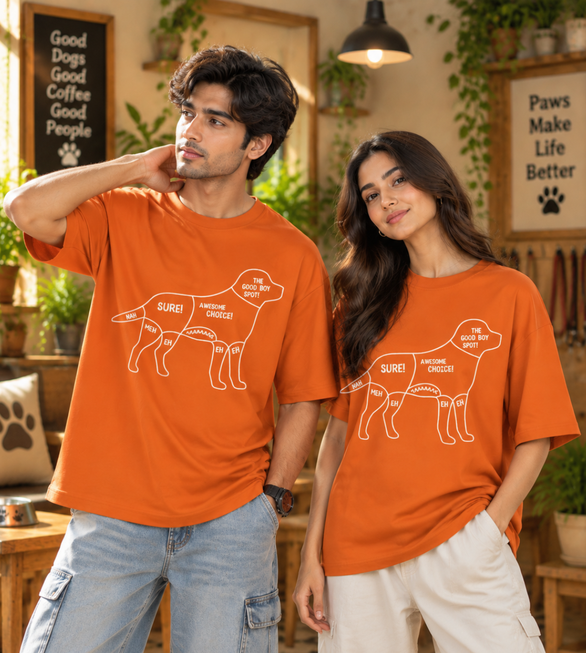 Dog Touch (Orange)