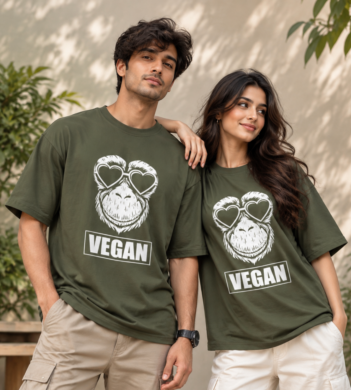 Vegan Monkey (Olive Green)