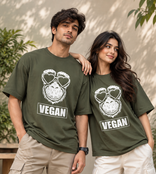 Vegan Monkey (Olive Green)
