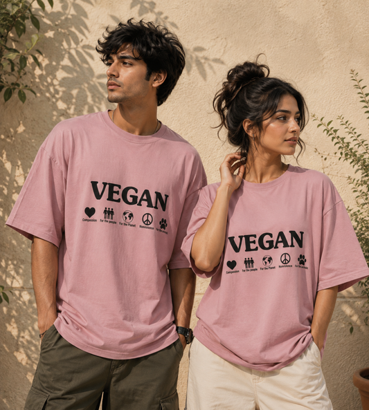 Vegan (Pastel Pink)