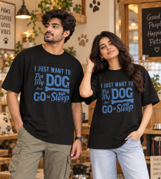I Just Want To Pet My Dog (Black)