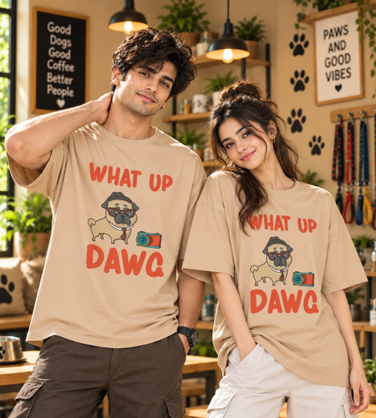 What Up Dawg (Beige)
