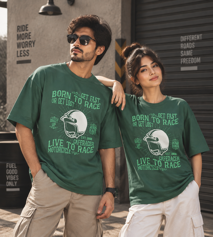 Born To Race (Forest Green)