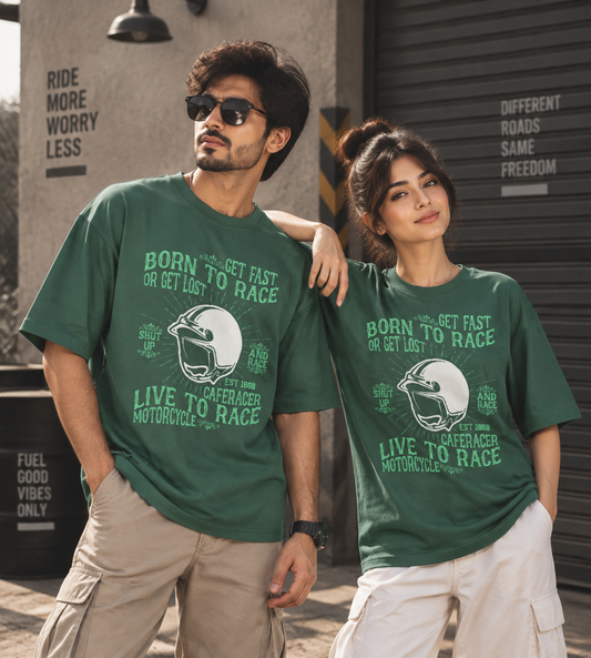 Born To Race (Forest Green)