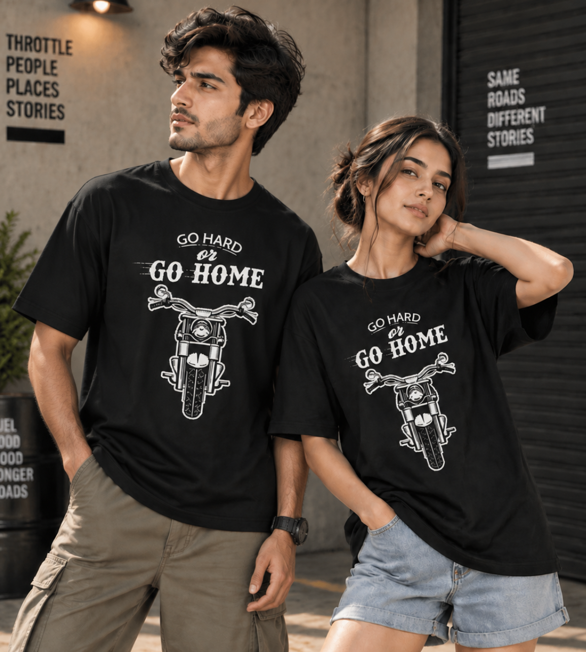 Go Hard Or Go Home (Black)