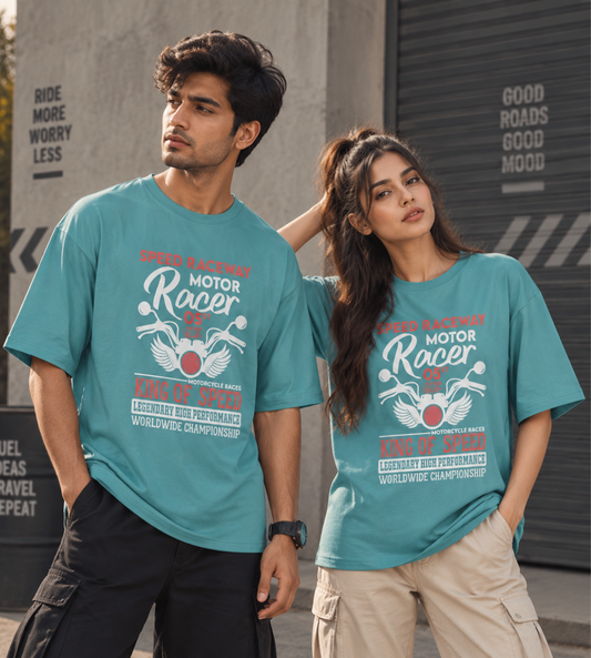 Speed Raceway (Dusty Turquoise)
