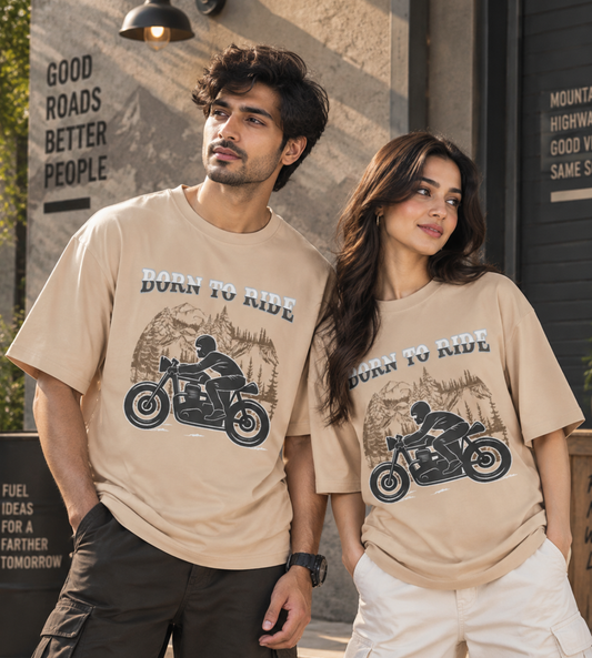 Born To Ride (Beige)
